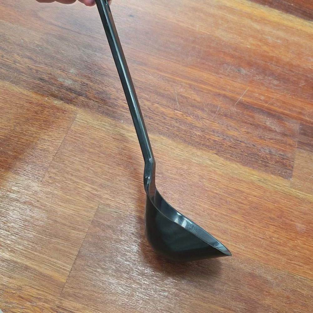 Tailor Made Products Black Plastic Kitchen Ladle Long Handle Elroy WI USA 10